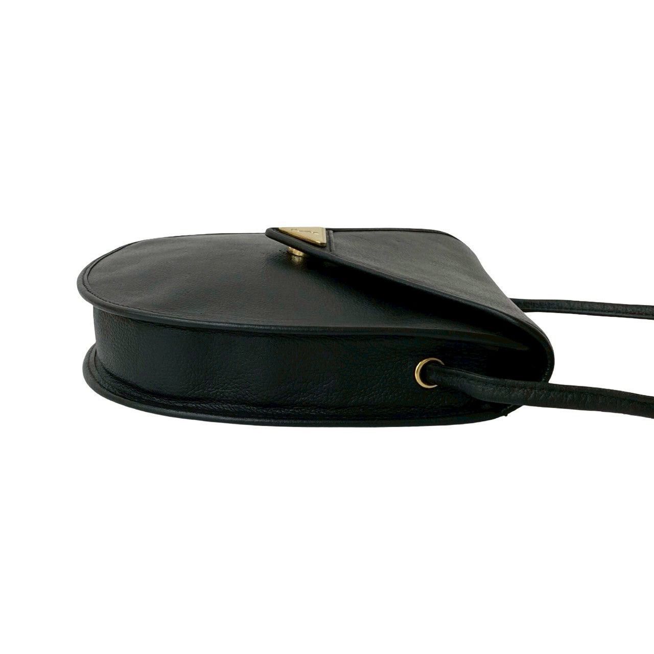 Yves Saint Laurent Yves Saint Laurent Shoulder Bag Black Leather Size ONE SIZE - 6 Thumbnail