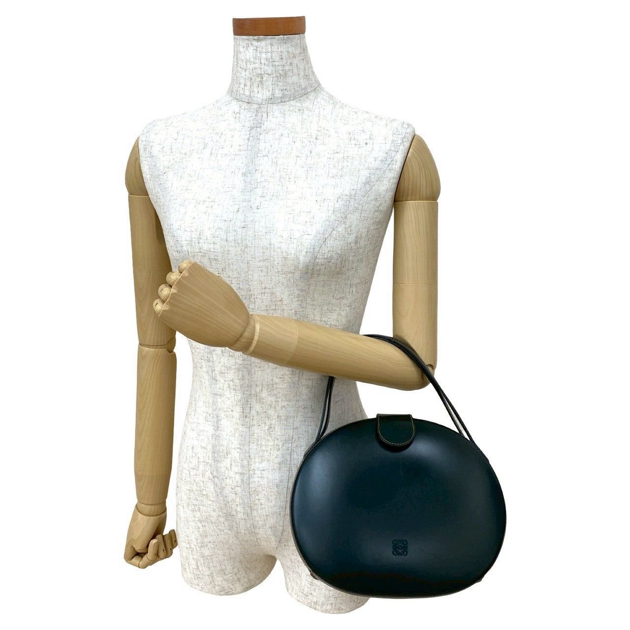 Loewe Loewe Handbag Green Leather Size ONE SIZE - 2 Thumbnail
