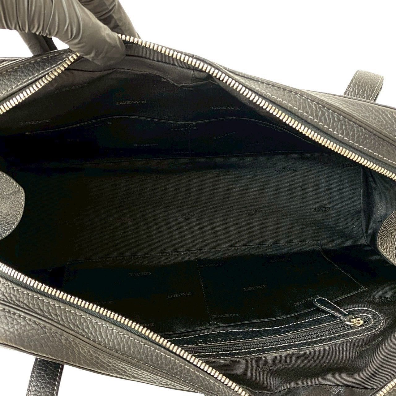 Loewe Loewe Handbag Black Leather Size ONE SIZE - 9 Thumbnail