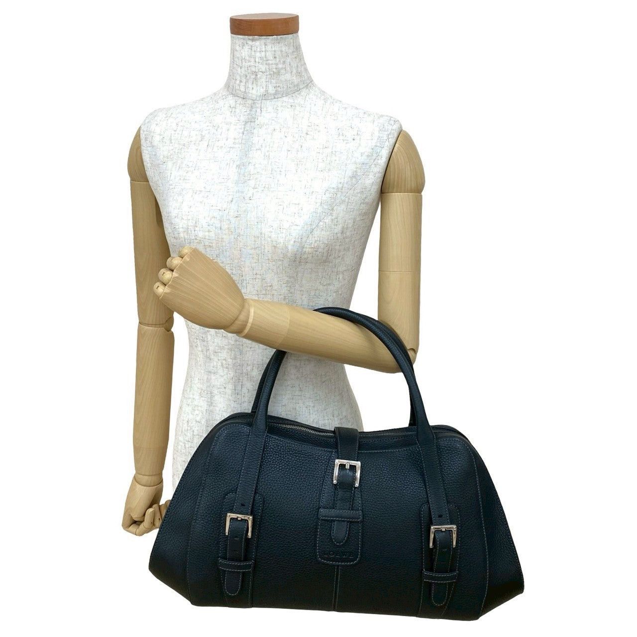 Loewe Loewe Handbag Black Leather Size ONE SIZE - 2 Thumbnail