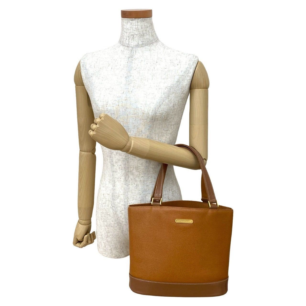 Burberry Burberry Handbag Brown Leather Size ONE SIZE - 2 Thumbnail