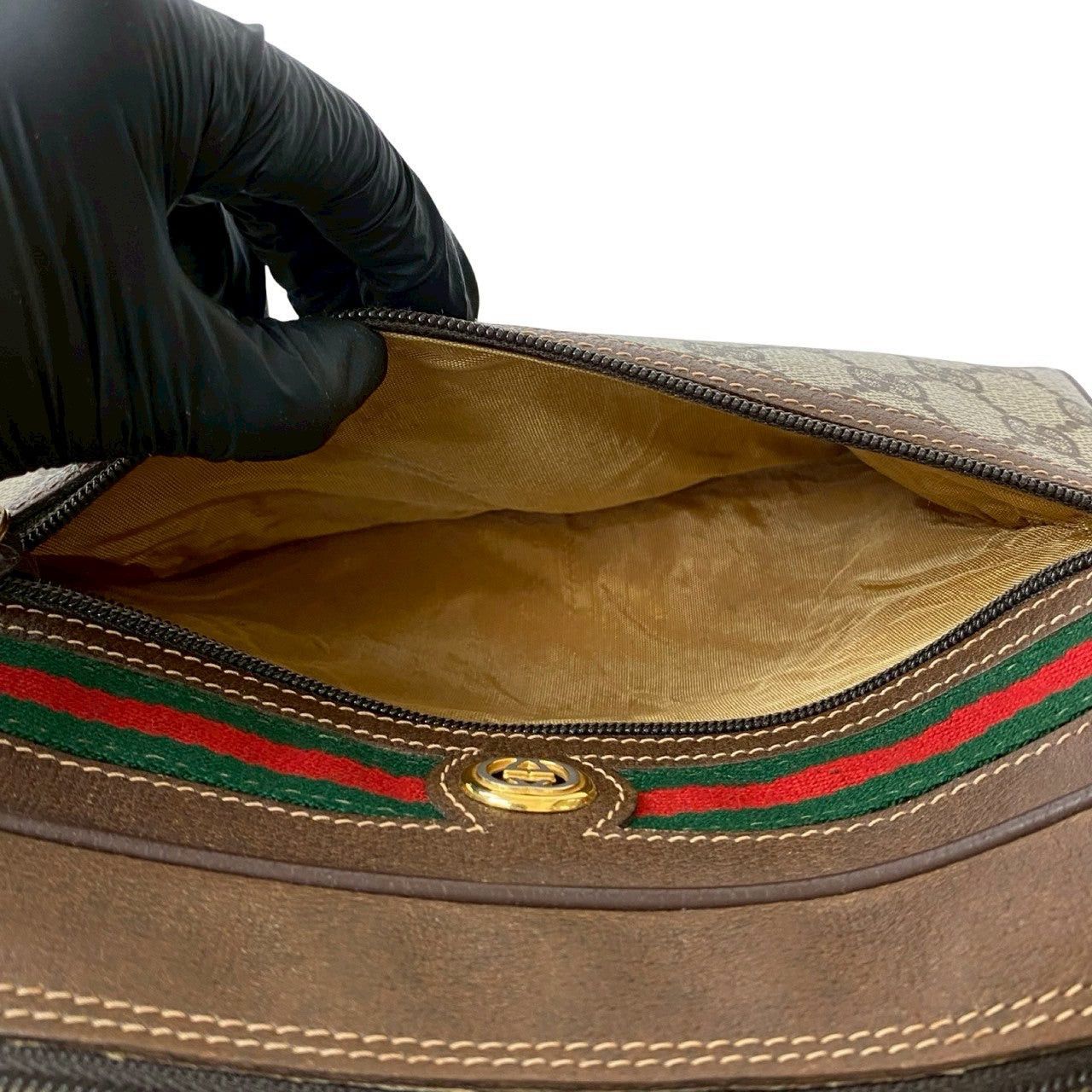 Gucci Gucci Shoulder Bag Brown Leather Size ONE SIZE - 10 Thumbnail