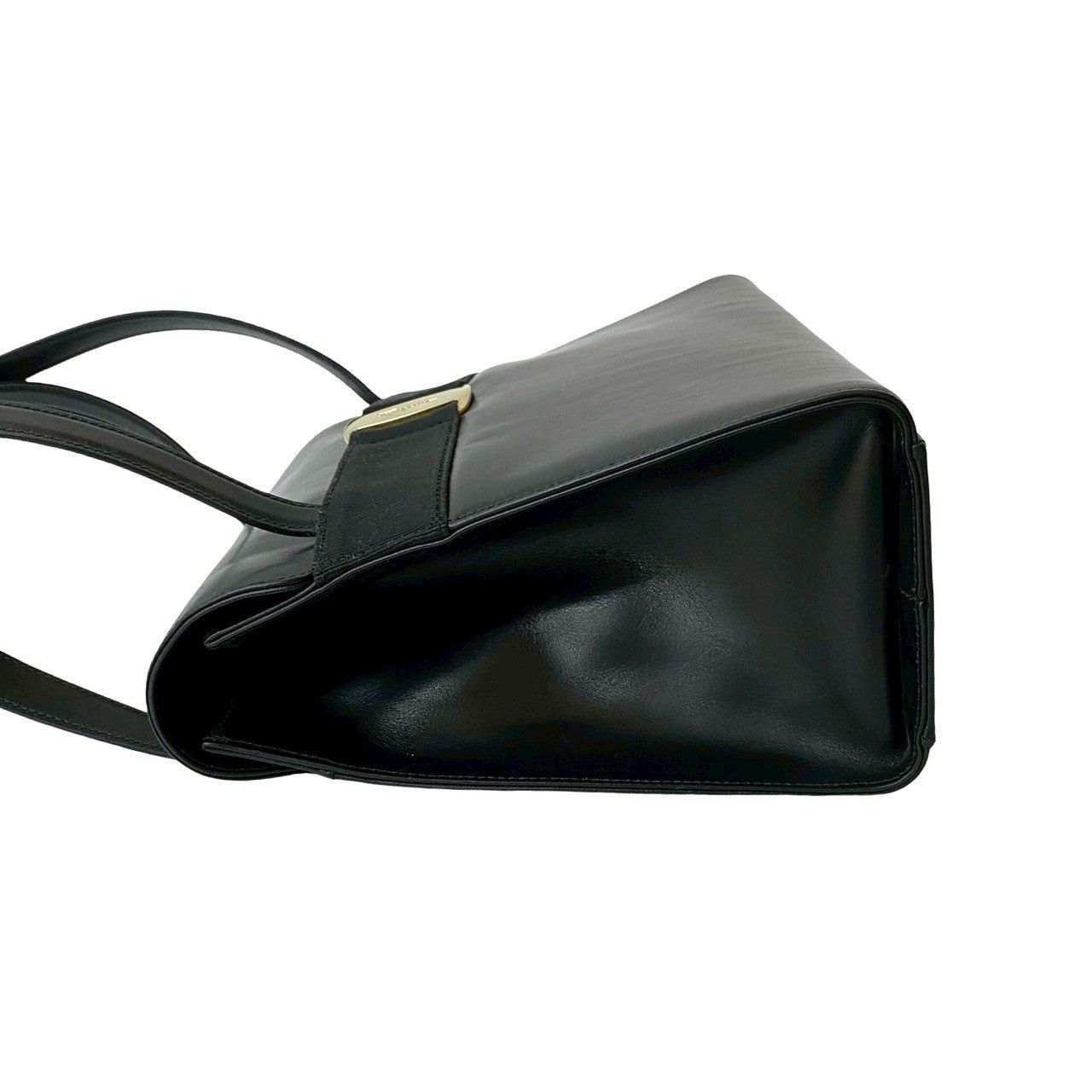 Salvatore Ferragamo Salvatore Ferragamo Tote Bag Black Leather Size ONE SIZE - 5 Thumbnail