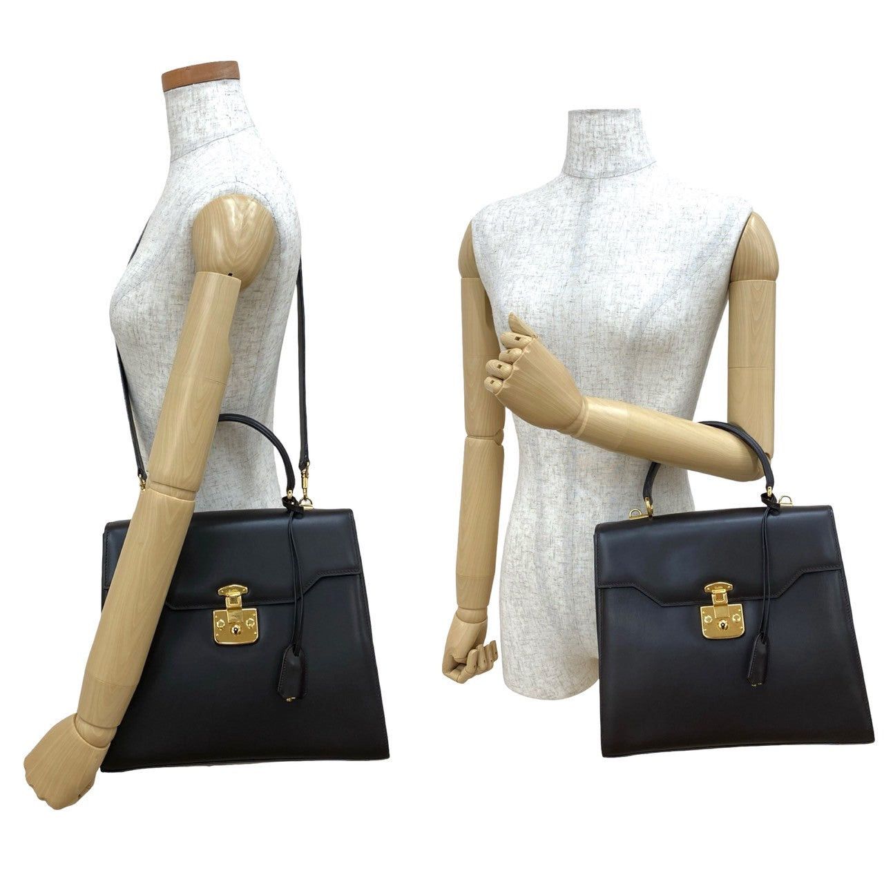 Gucci Gucci Shoulder Bag Brown Leather Size ONE SIZE - 2 Thumbnail