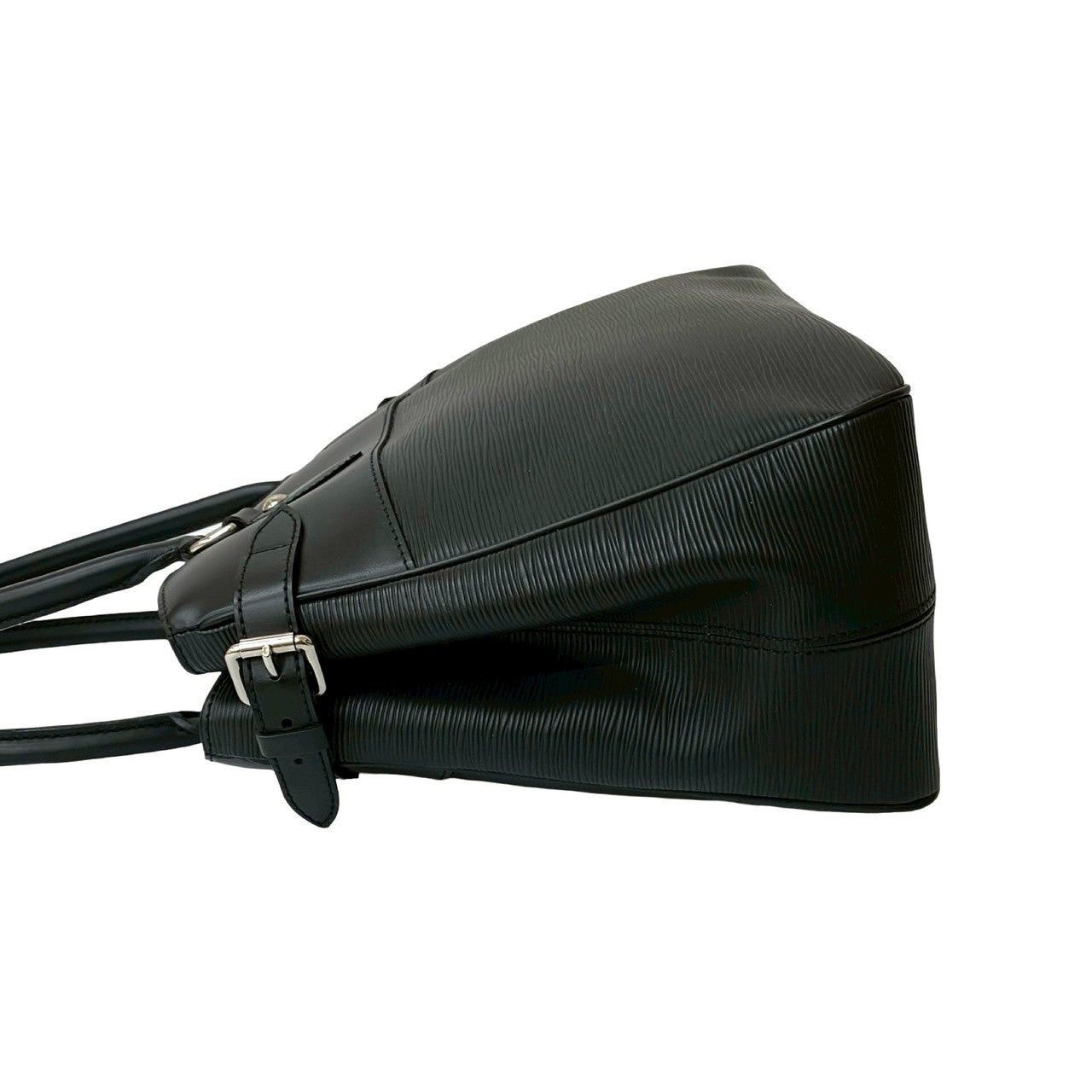 Louis Vuitton Louis Vuitton Tote Bag Black Leather Size ONE SIZE - 5 Thumbnail