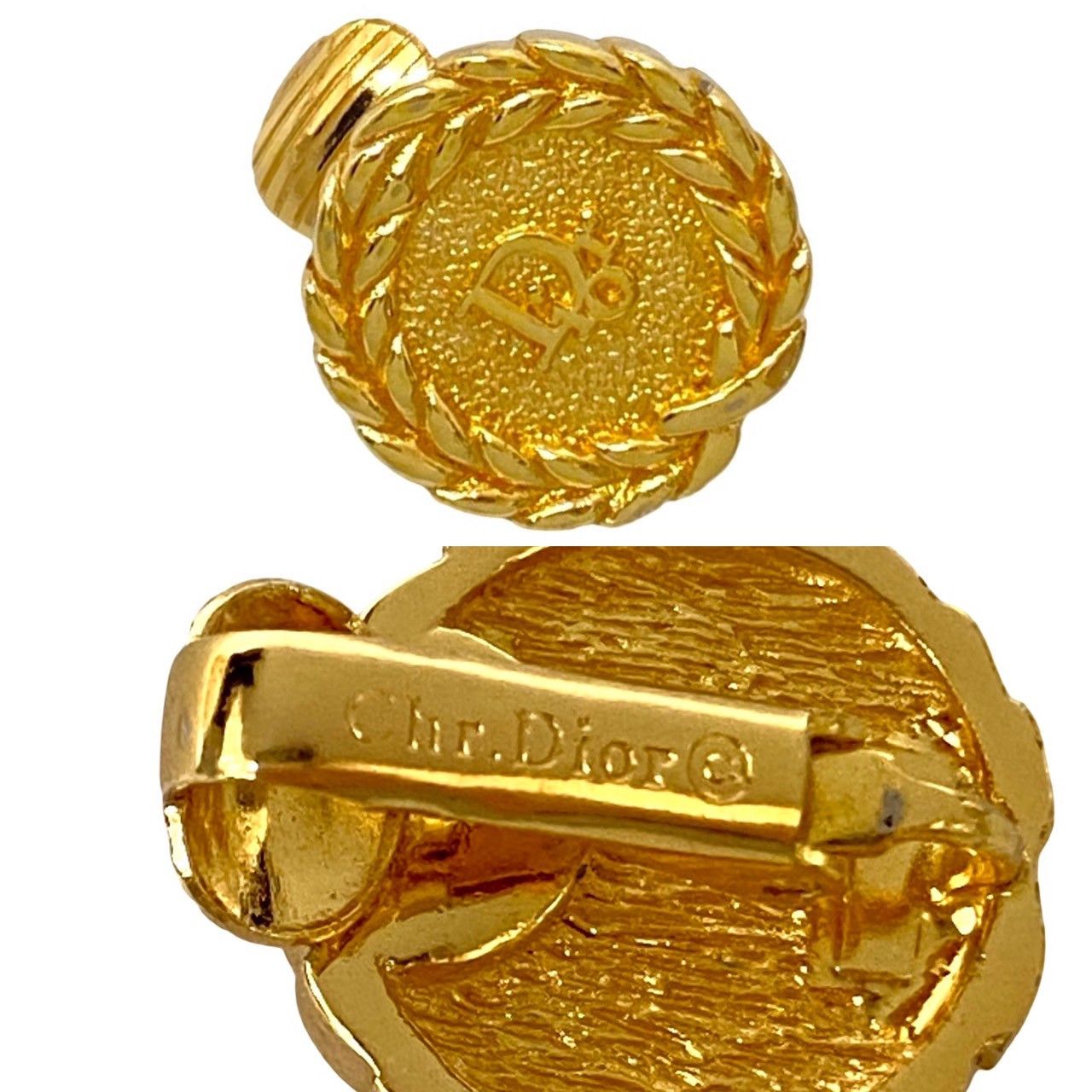 Dior Dior Earrings Gold Plated Size ONE SIZE - 2 Thumbnail