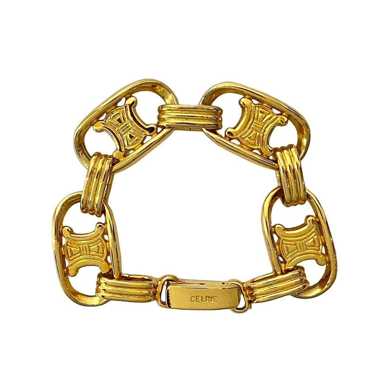 Celine Celine Bracelet Gold Plated Size ONE SIZE - 2 Thumbnail