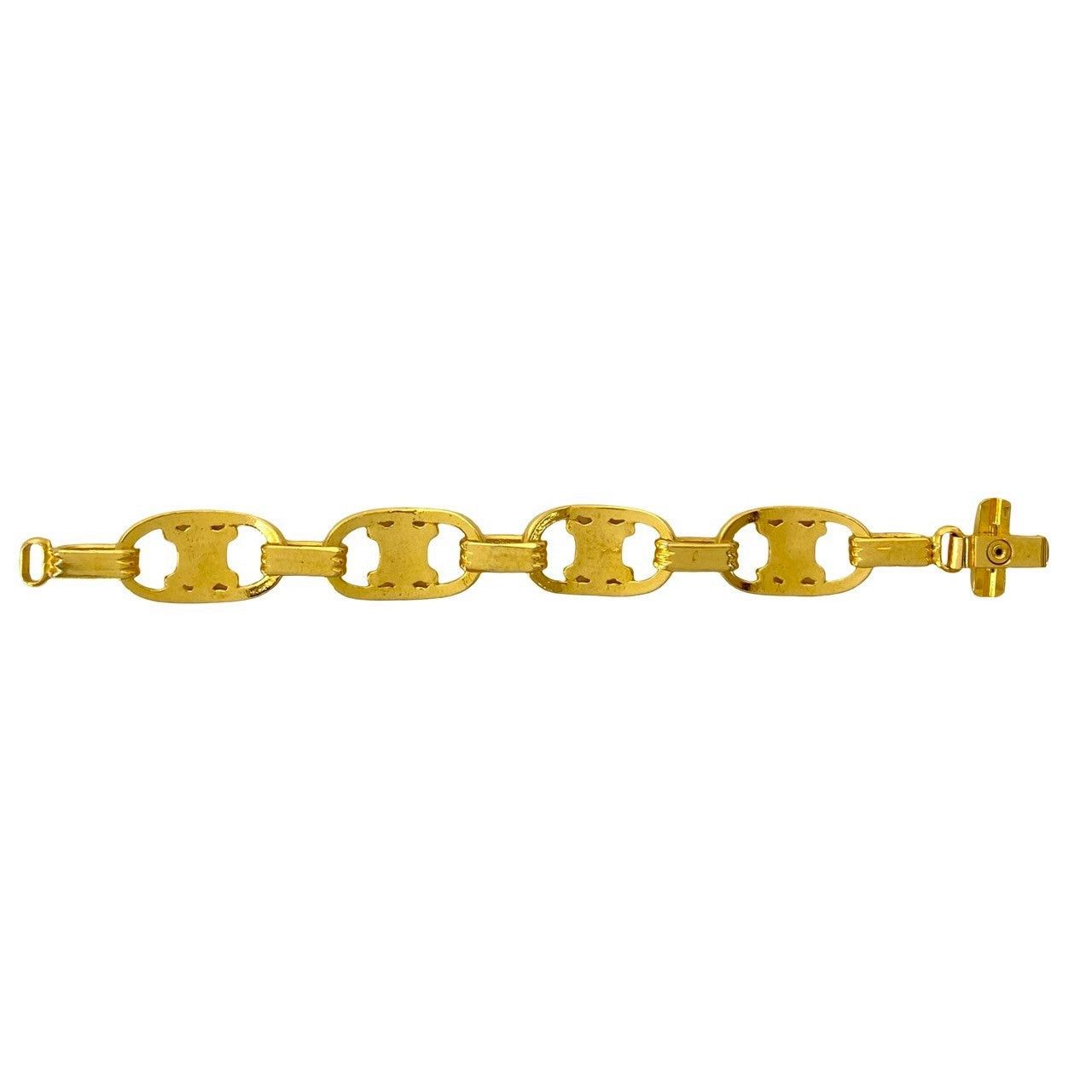 Celine Celine Bracelet Gold Plated Size ONE SIZE - 4 Thumbnail