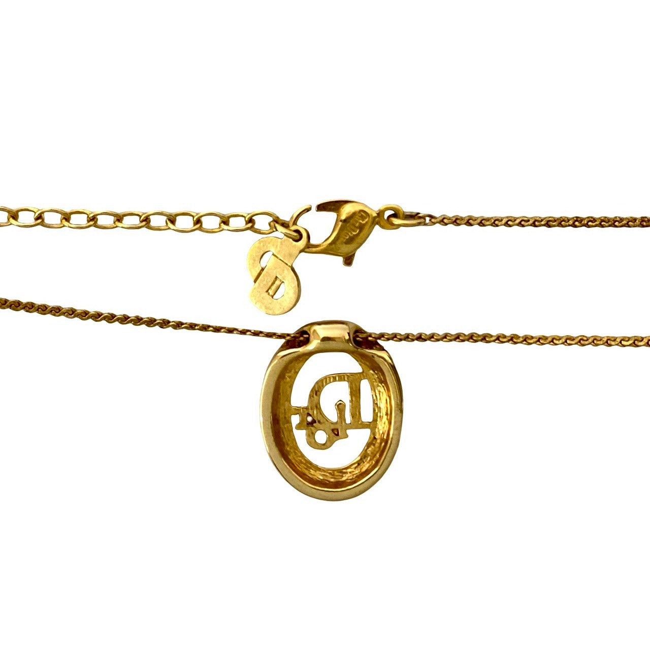 Dior Dior Necklace Gold Plated Size ONE SIZE - 3 Thumbnail