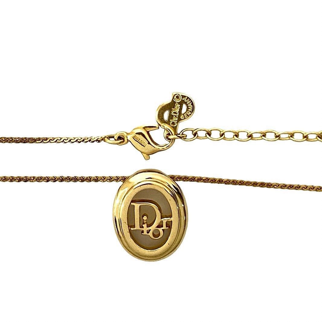 Dior Dior Necklace Gold Plated Size ONE SIZE - 2 Thumbnail