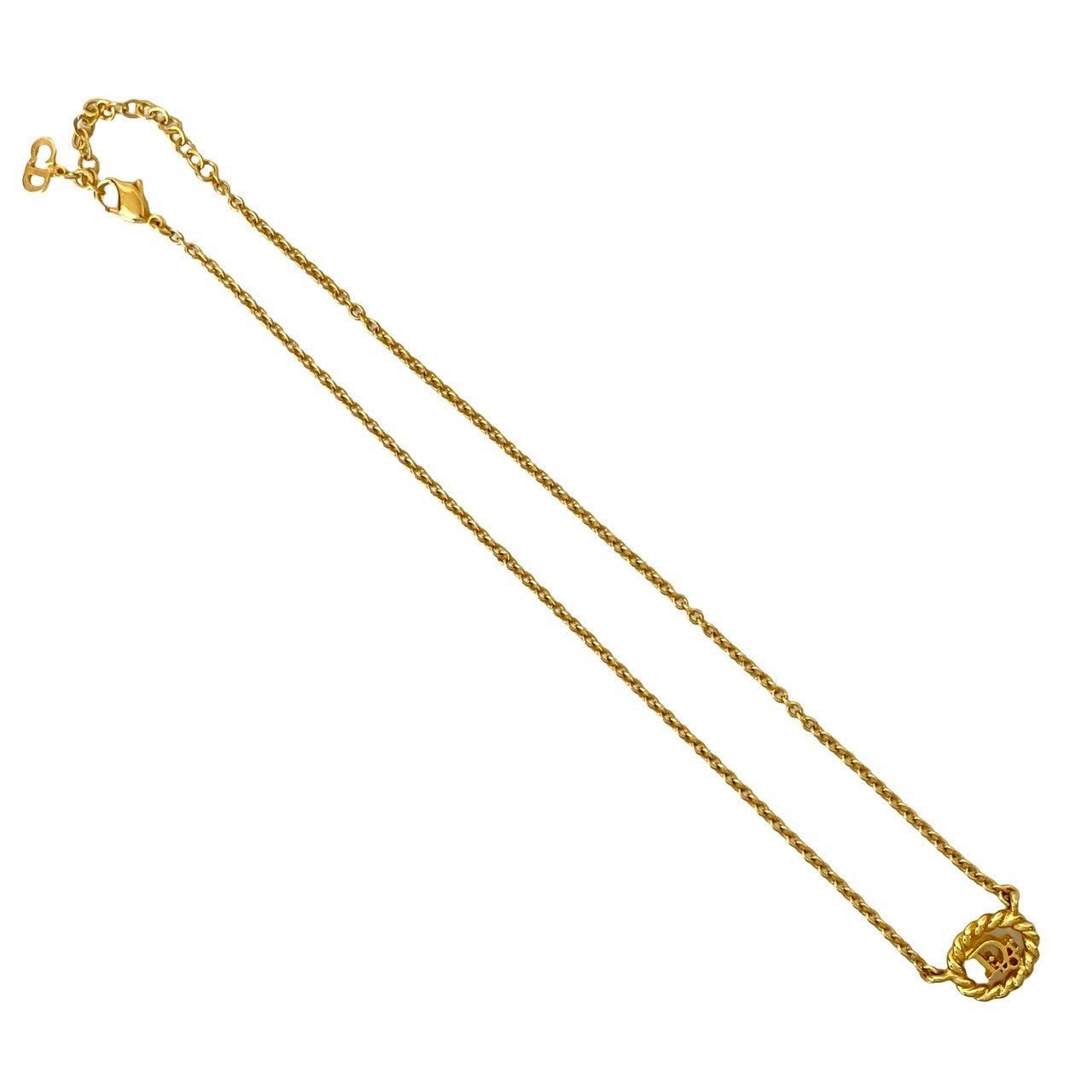 Dior Dior Necklace Gold Plated Size ONE SIZE - 4 Thumbnail