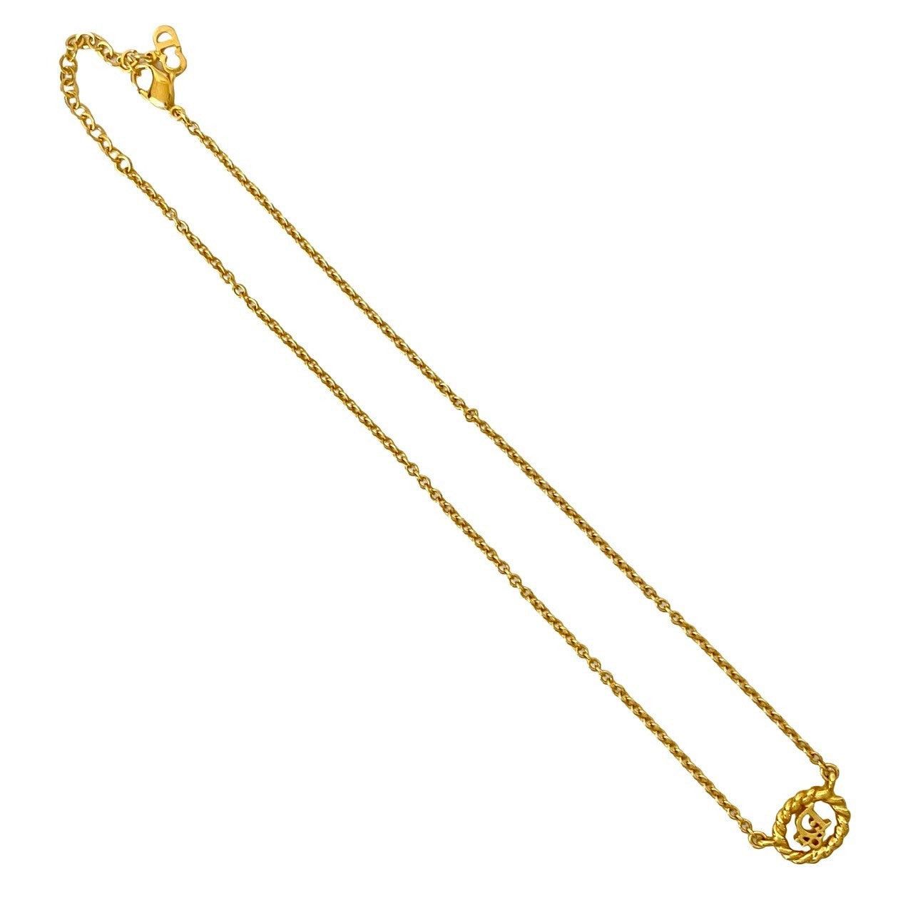 Dior Dior Necklace Gold Plated Size ONE SIZE - 5 Thumbnail