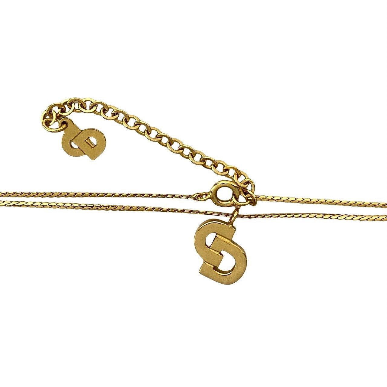 Dior Dior Necklace Gold Plated Size ONE SIZE - 2 Thumbnail