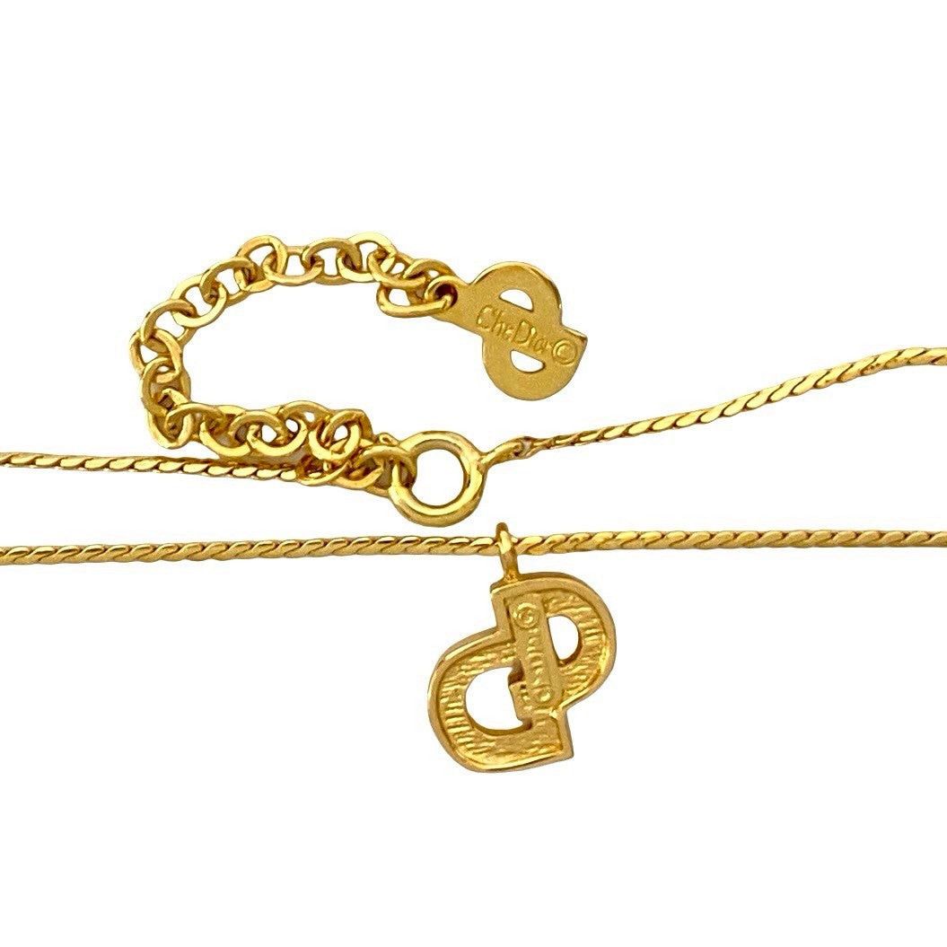 Dior Dior Necklace Gold Plated Size ONE SIZE - 3 Thumbnail