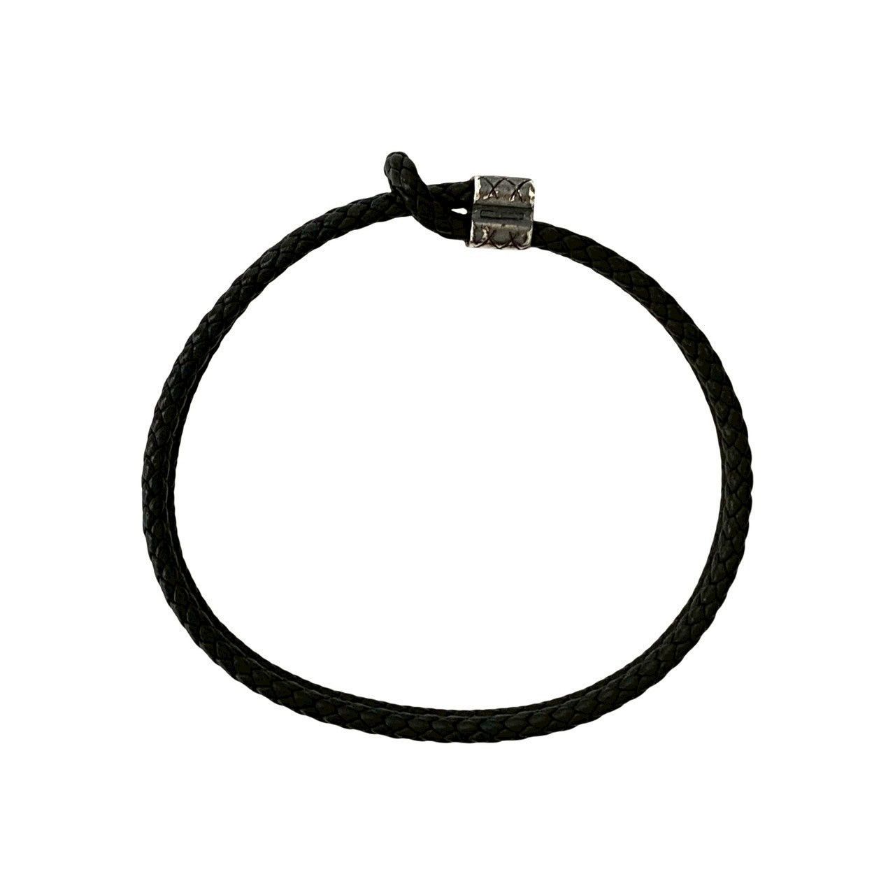 Bottega Veneta Bottega Veneta Bracelet Black Silver Size ONE SIZE - 5 Thumbnail