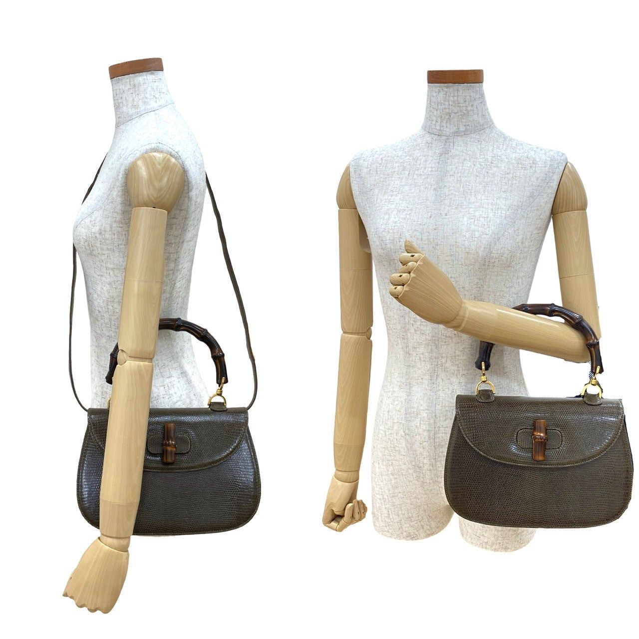 Gucci Gucci Shoulder Bag Brown Leather Size ONE SIZE - 2 Thumbnail