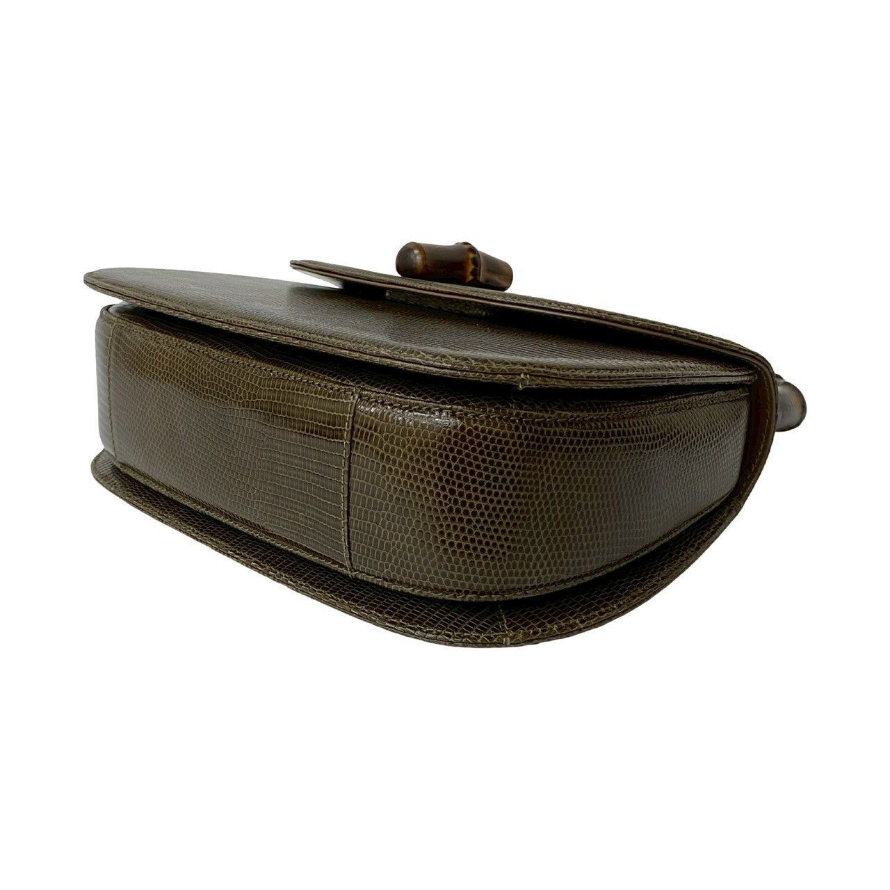 Gucci Gucci Shoulder Bag Brown Leather Size ONE SIZE - 8 Thumbnail