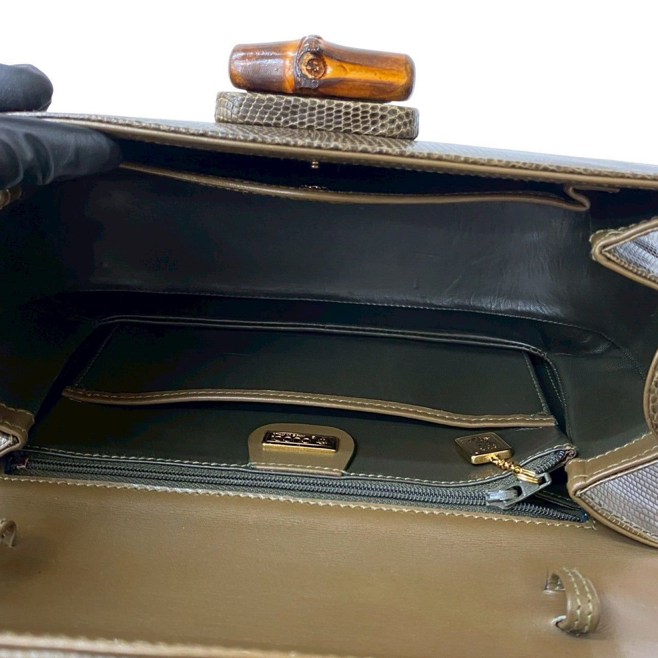 Gucci Gucci Shoulder Bag Brown Leather Size ONE SIZE - 9 Thumbnail