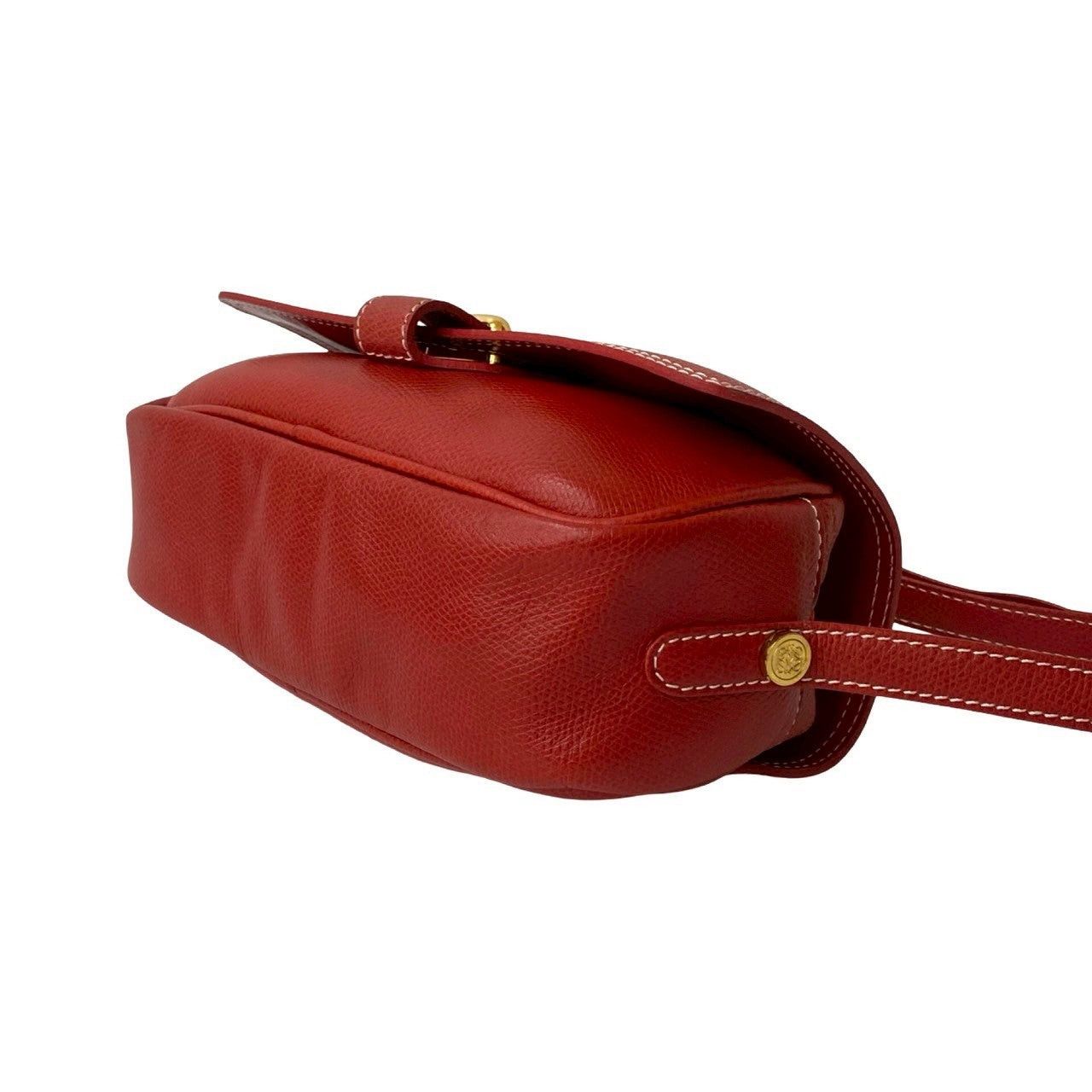 Loewe Loewe Shoulder Bag Red Leather Size ONE SIZE - 8 Thumbnail