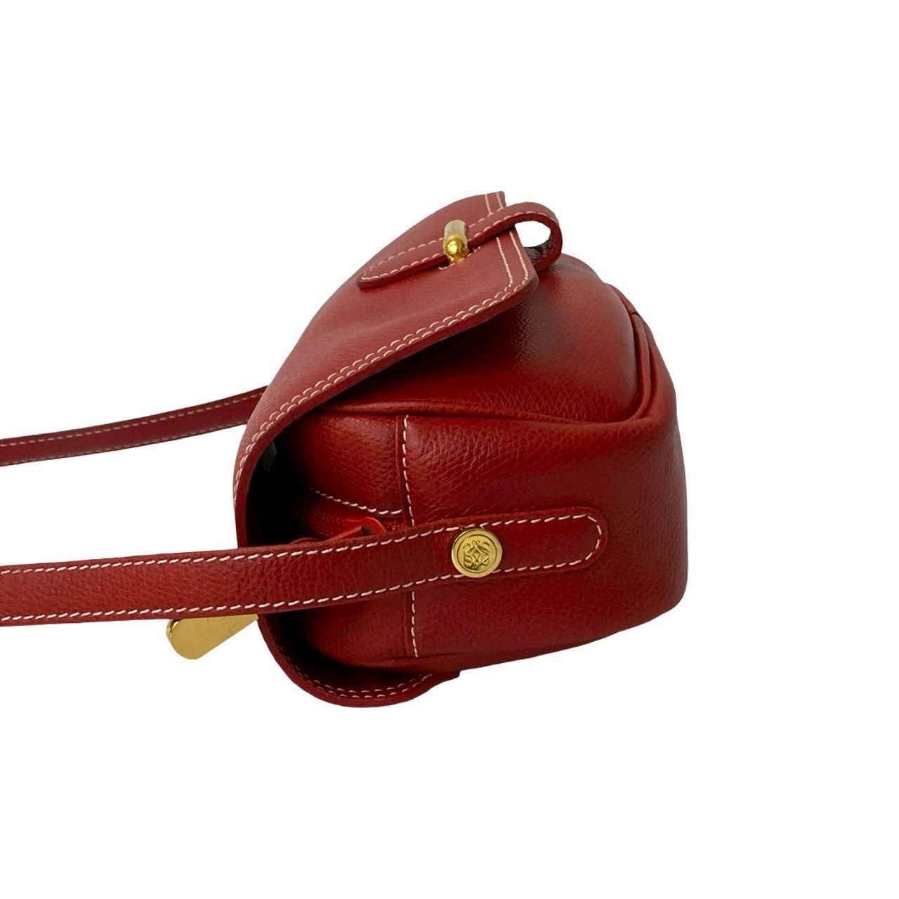 Loewe Loewe Shoulder Bag Red Leather Size ONE SIZE - 5 Thumbnail