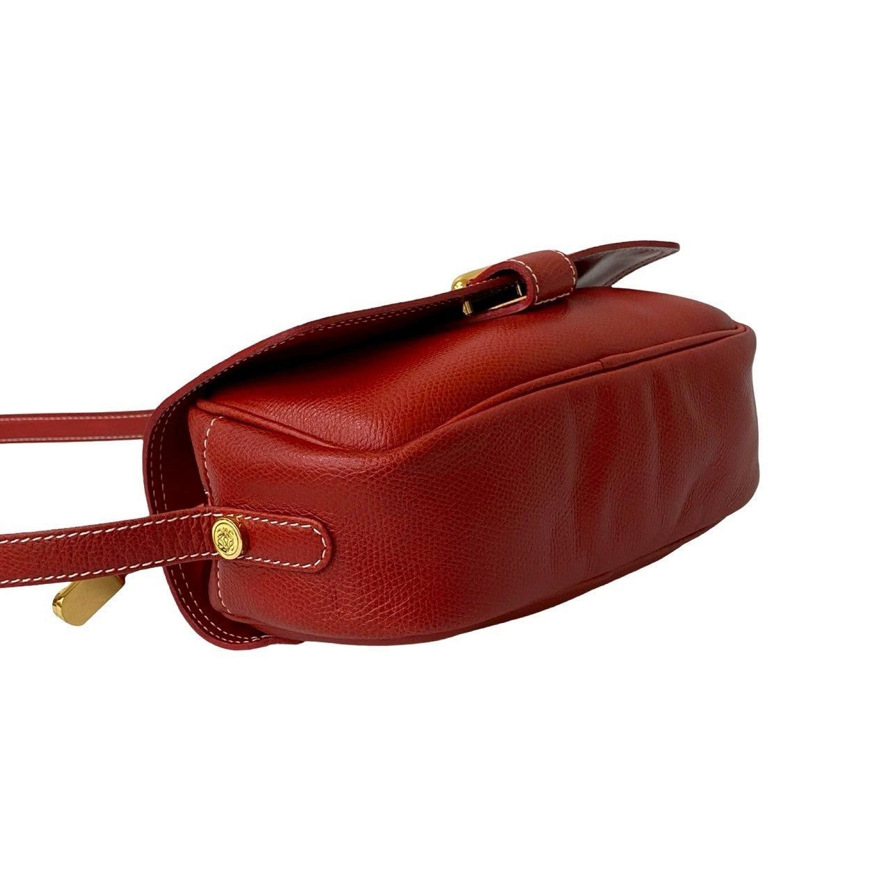 Loewe Loewe Shoulder Bag Red Leather Size ONE SIZE - 7 Thumbnail