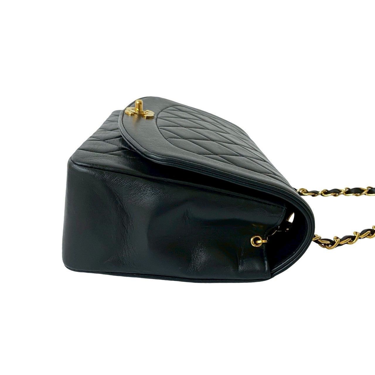 Chanel Chanel Shoulder Bag Black Leather Size ONE SIZE - 6 Thumbnail