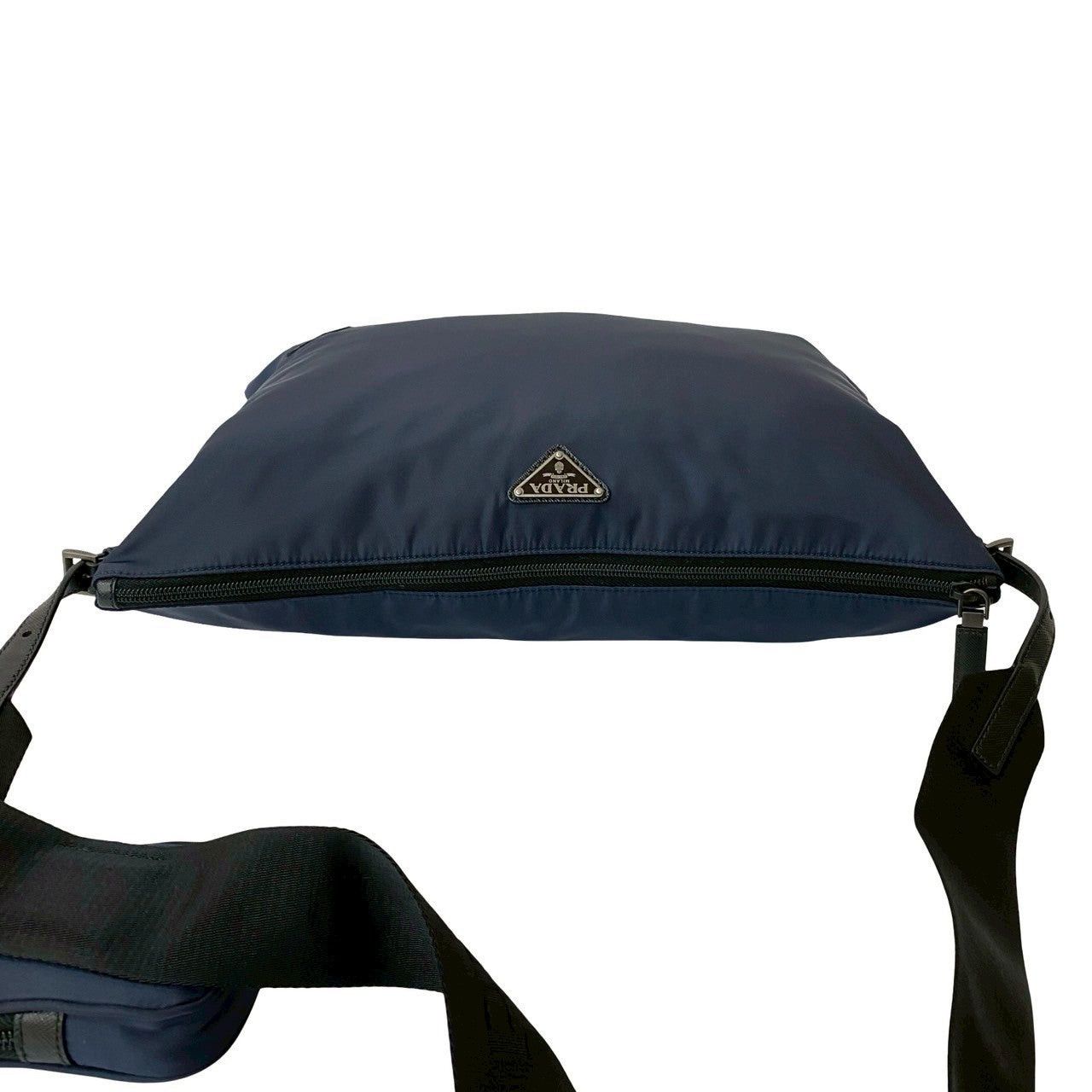 Prada Prada Shoulder Bag Blue Synthetic Size ONE SIZE - 4 Thumbnail