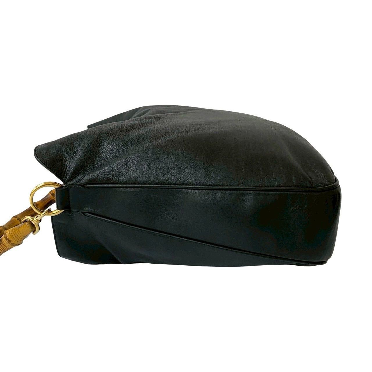 Gucci Gucci Shoulder Bag Black Leather Size ONE SIZE - 5 Thumbnail