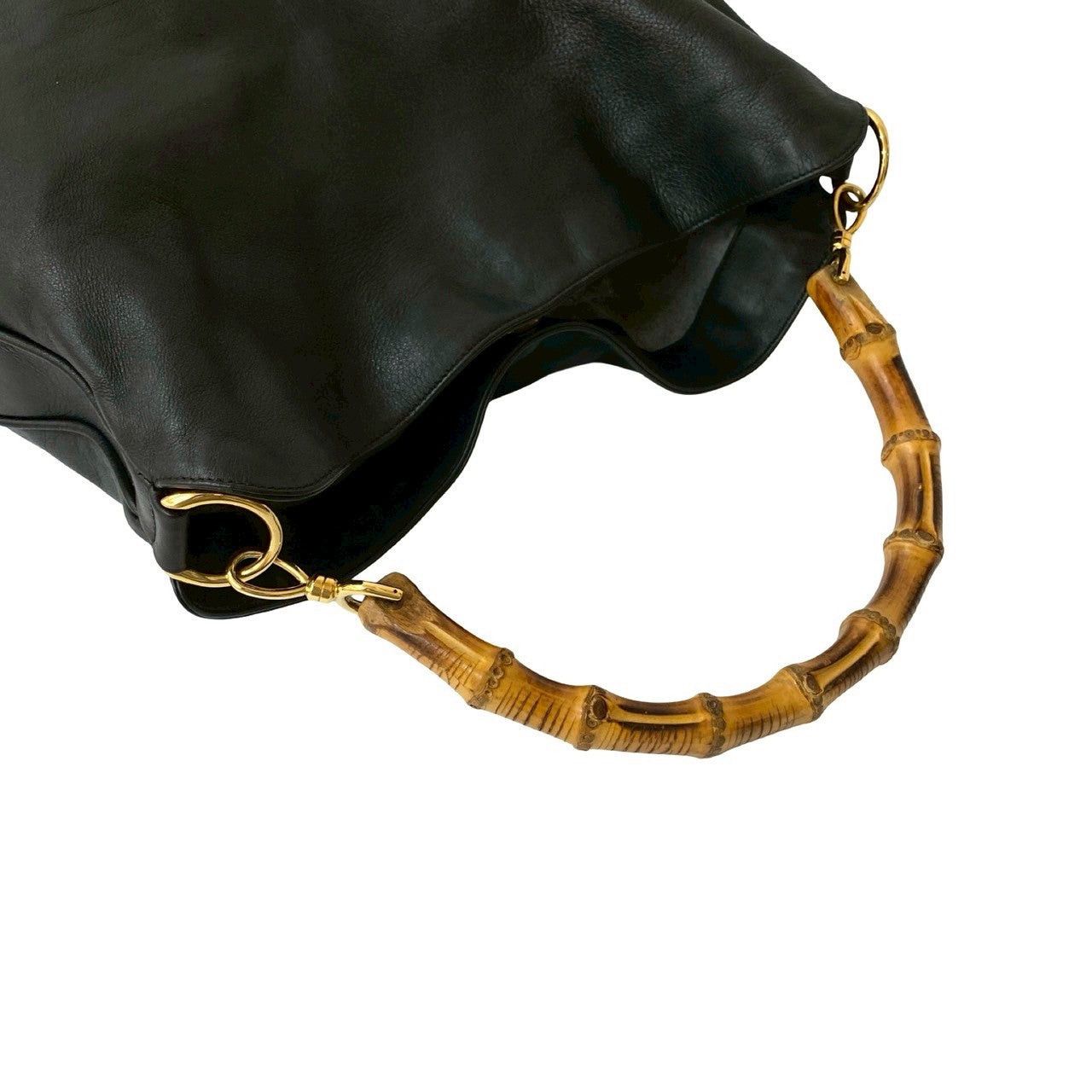 Gucci Gucci Shoulder Bag Black Leather Size ONE SIZE - 4 Thumbnail