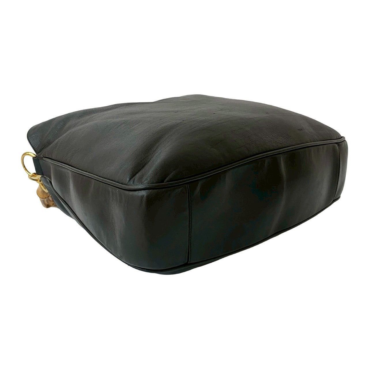 Gucci Gucci Shoulder Bag Black Leather Size ONE SIZE - 7 Thumbnail