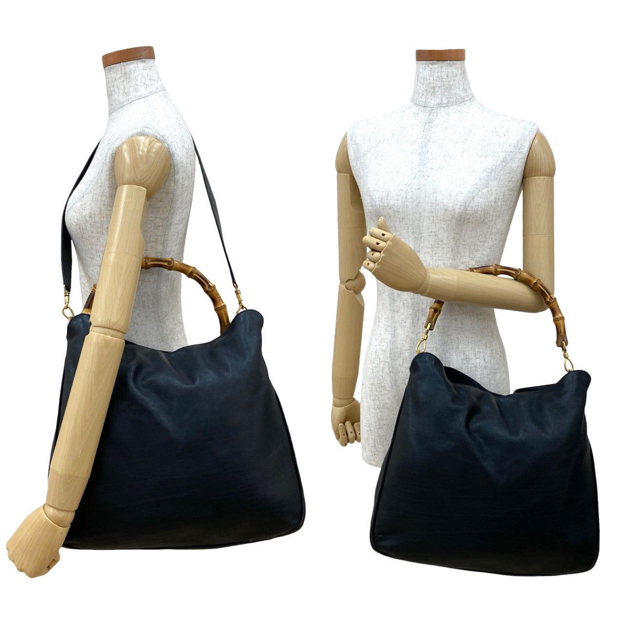 Gucci Gucci Shoulder Bag Black Leather Size ONE SIZE - 2 Thumbnail