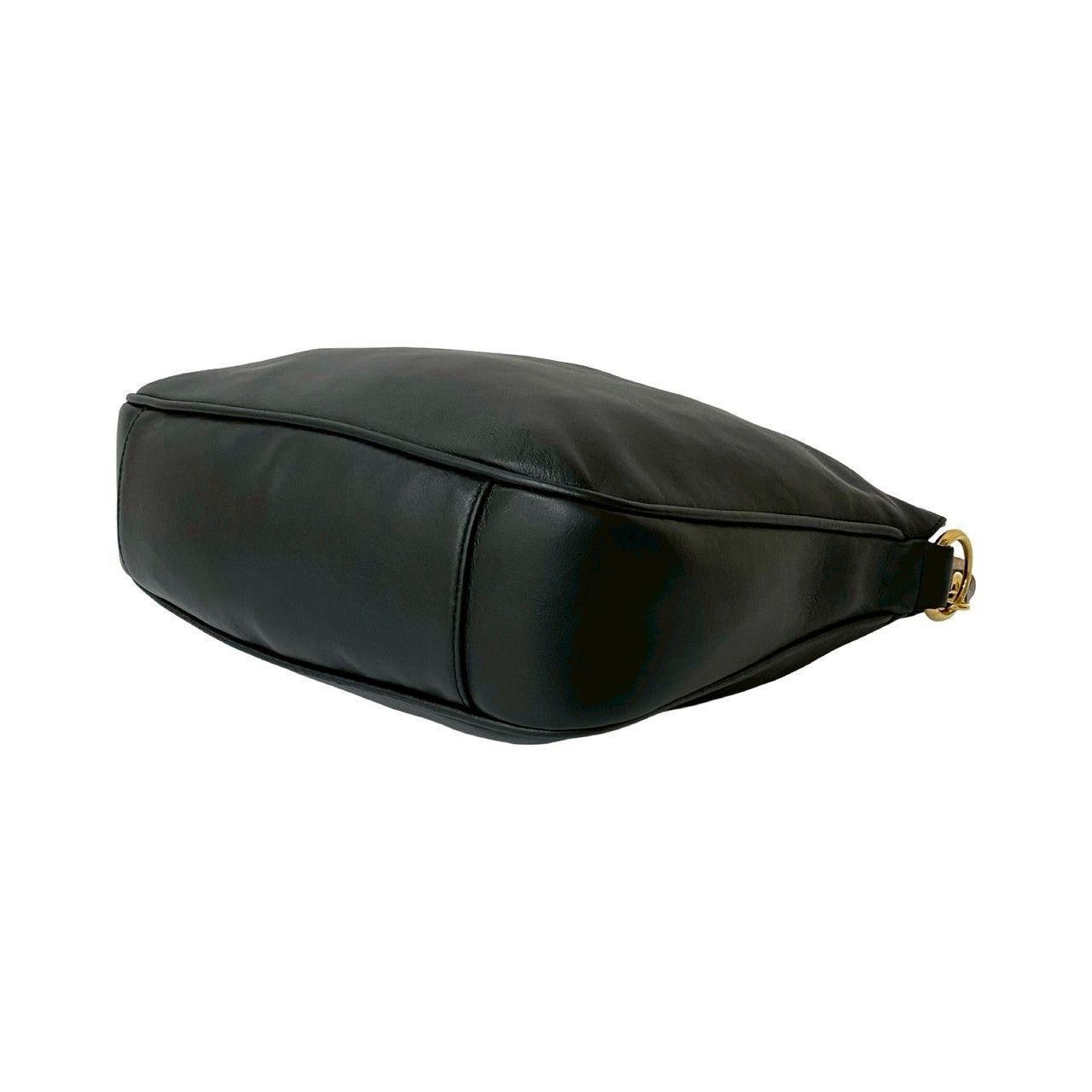 Gucci Gucci Handbag Black Leather Size ONE SIZE - 8 Thumbnail