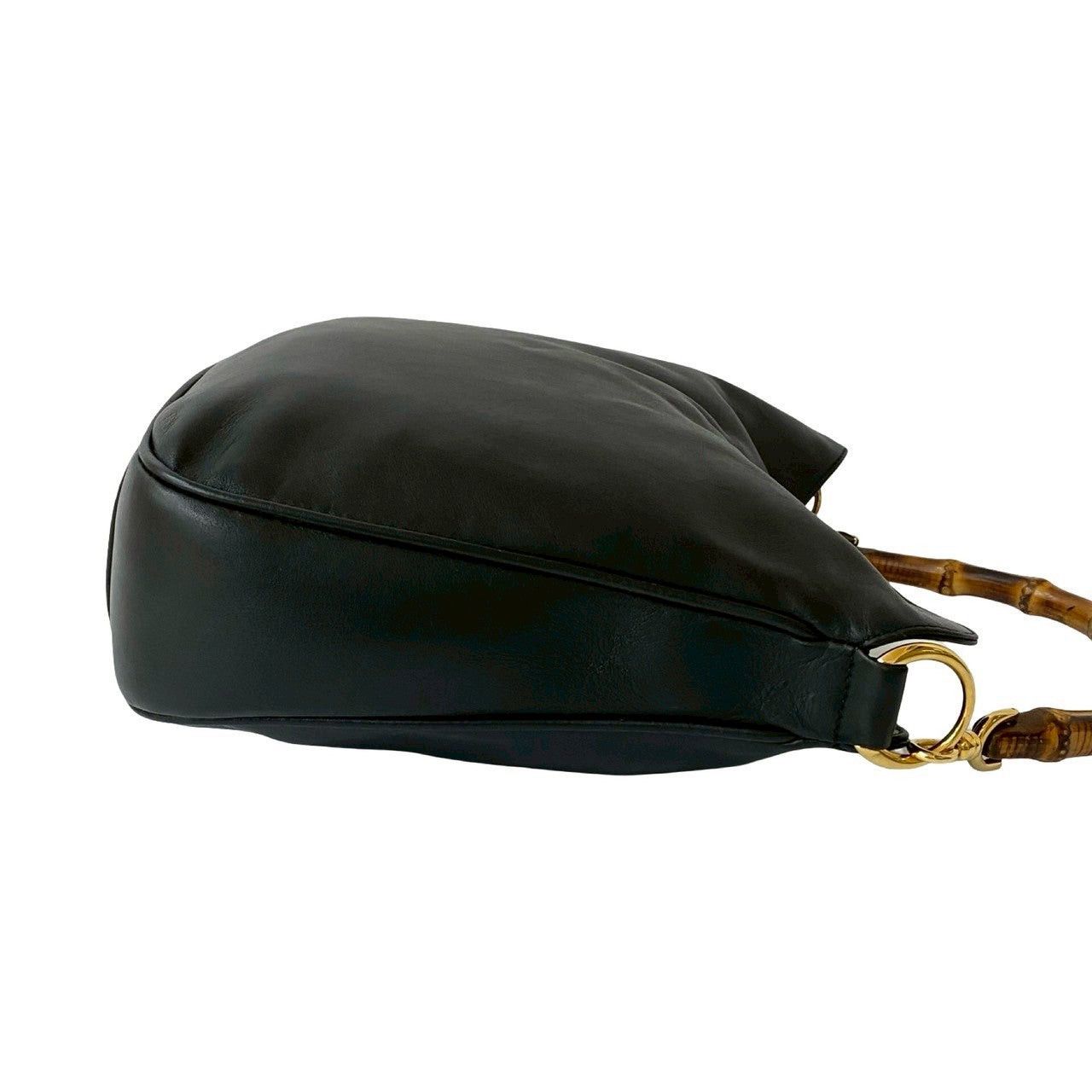 Gucci Gucci Handbag Black Leather Size ONE SIZE - 6 Thumbnail