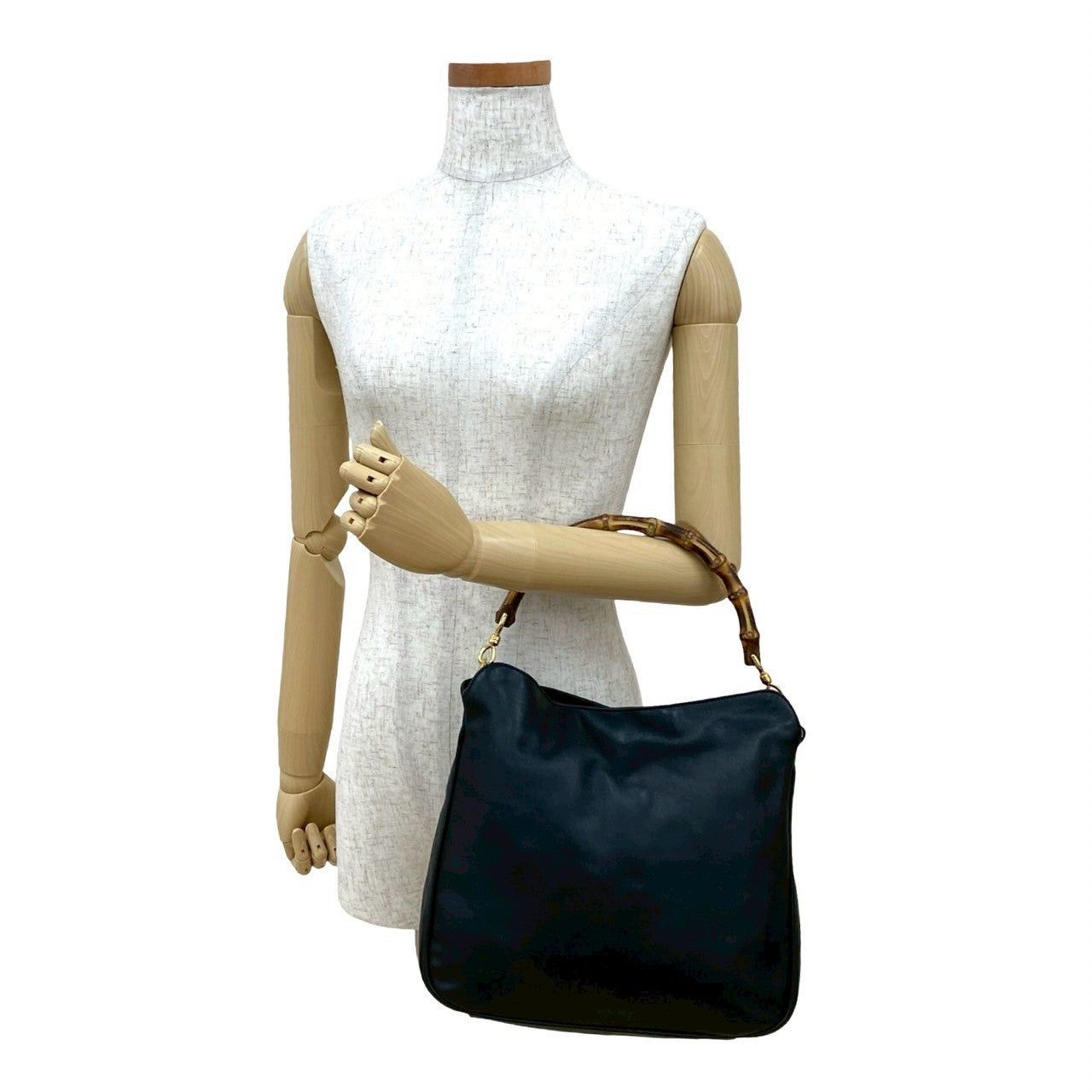 Gucci Gucci Handbag Black Leather Size ONE SIZE - 2 Thumbnail
