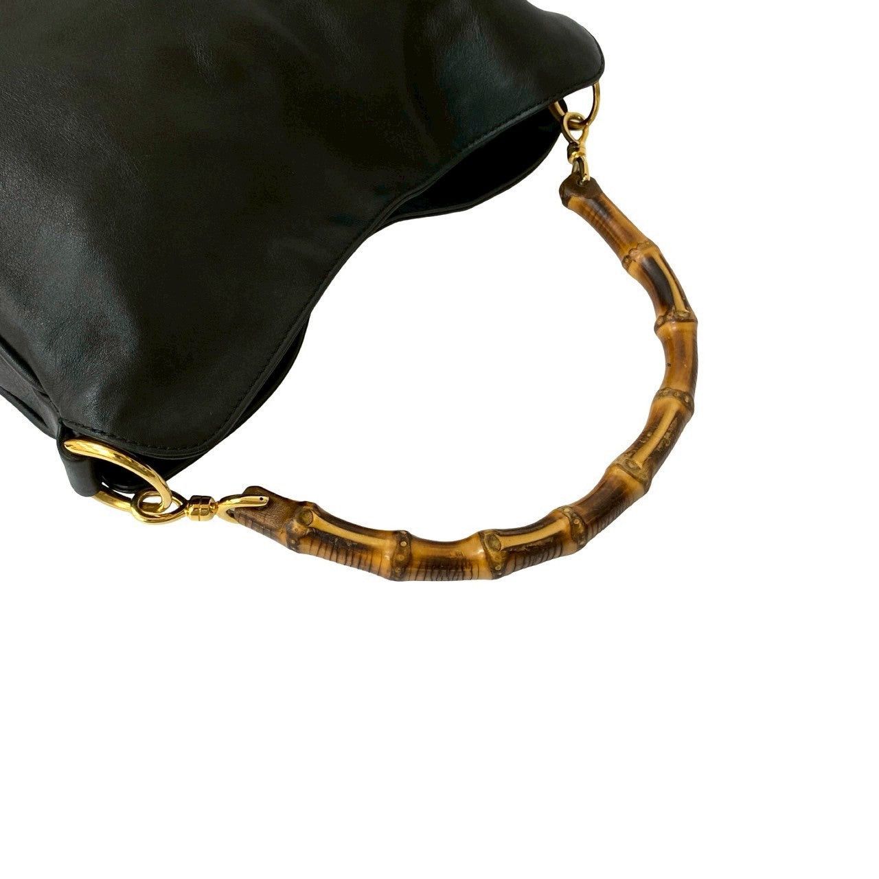 Gucci Gucci Handbag Black Leather Size ONE SIZE - 4 Thumbnail