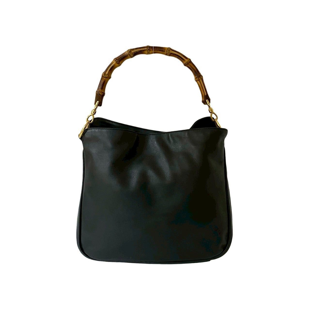 Gucci Gucci Handbag Black Leather Size ONE SIZE - 3 Thumbnail
