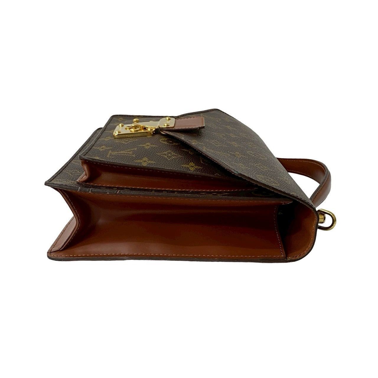 Louis Vuitton Louis Vuitton Shoulder Bag Brown Leather Size ONE SIZE - 6 Thumbnail