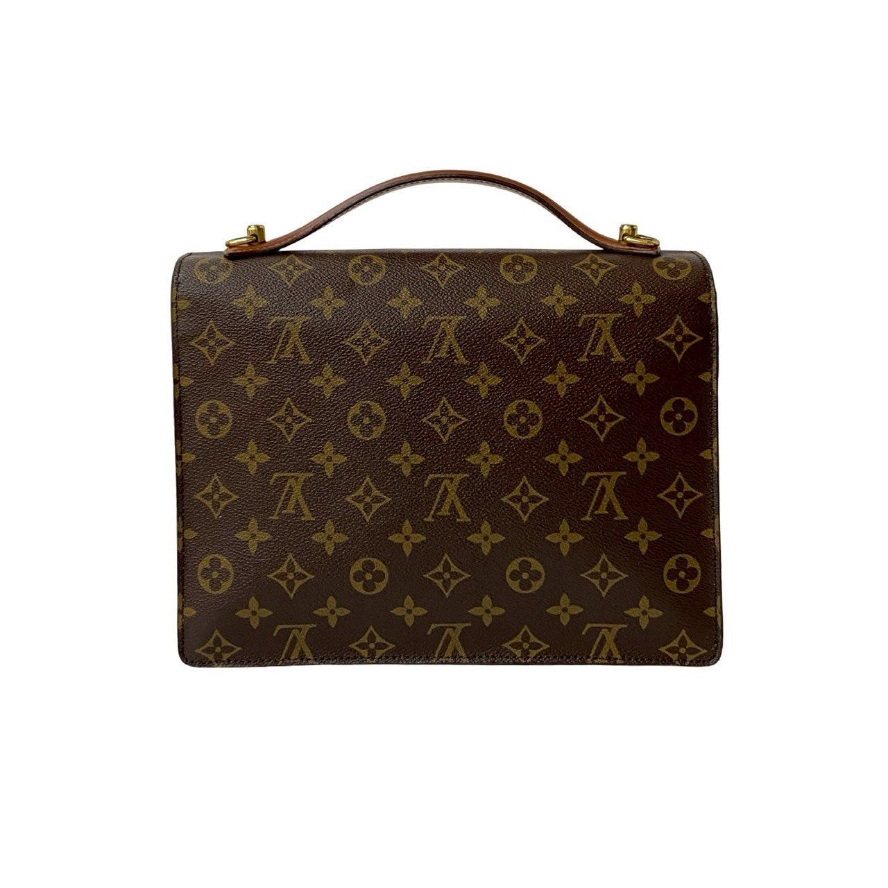 Louis Vuitton Louis Vuitton Shoulder Bag Brown Leather Size ONE SIZE - 3 Thumbnail