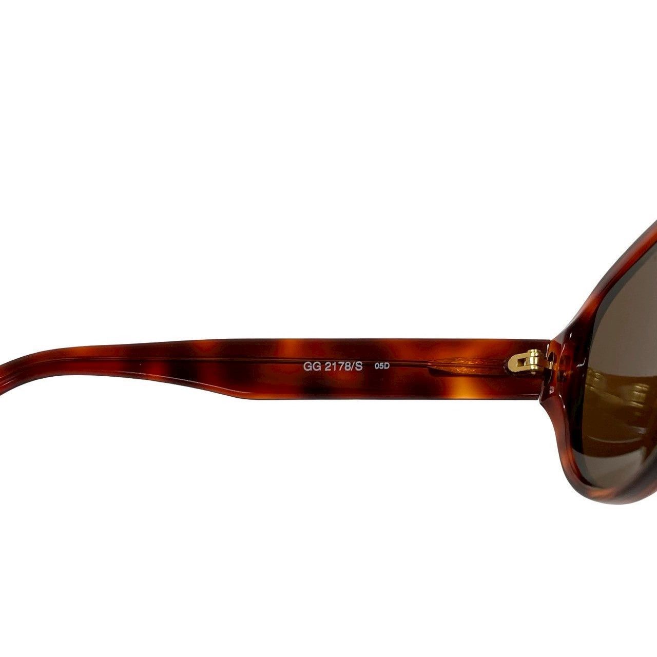 Gucci Gucci Sunglasses Brown Plastic Size ONE SIZE - 3 Thumbnail