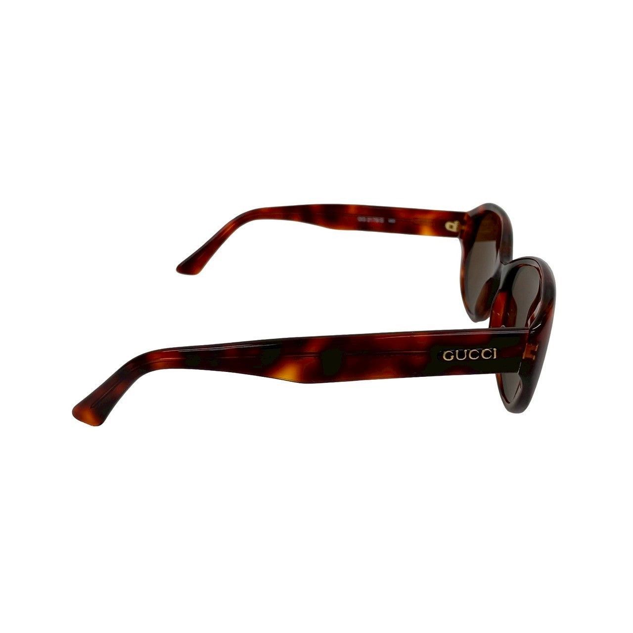 Gucci Gucci Sunglasses Brown Plastic Size ONE SIZE - 5 Thumbnail