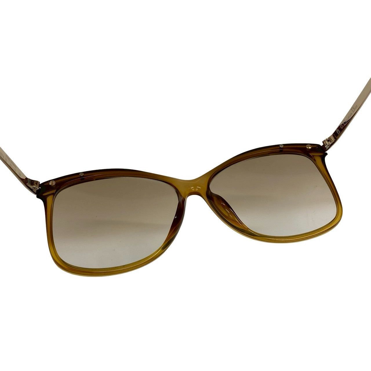 Dior Dior Sunglasses Brown Plastic Size ONE SIZE - 8 Thumbnail