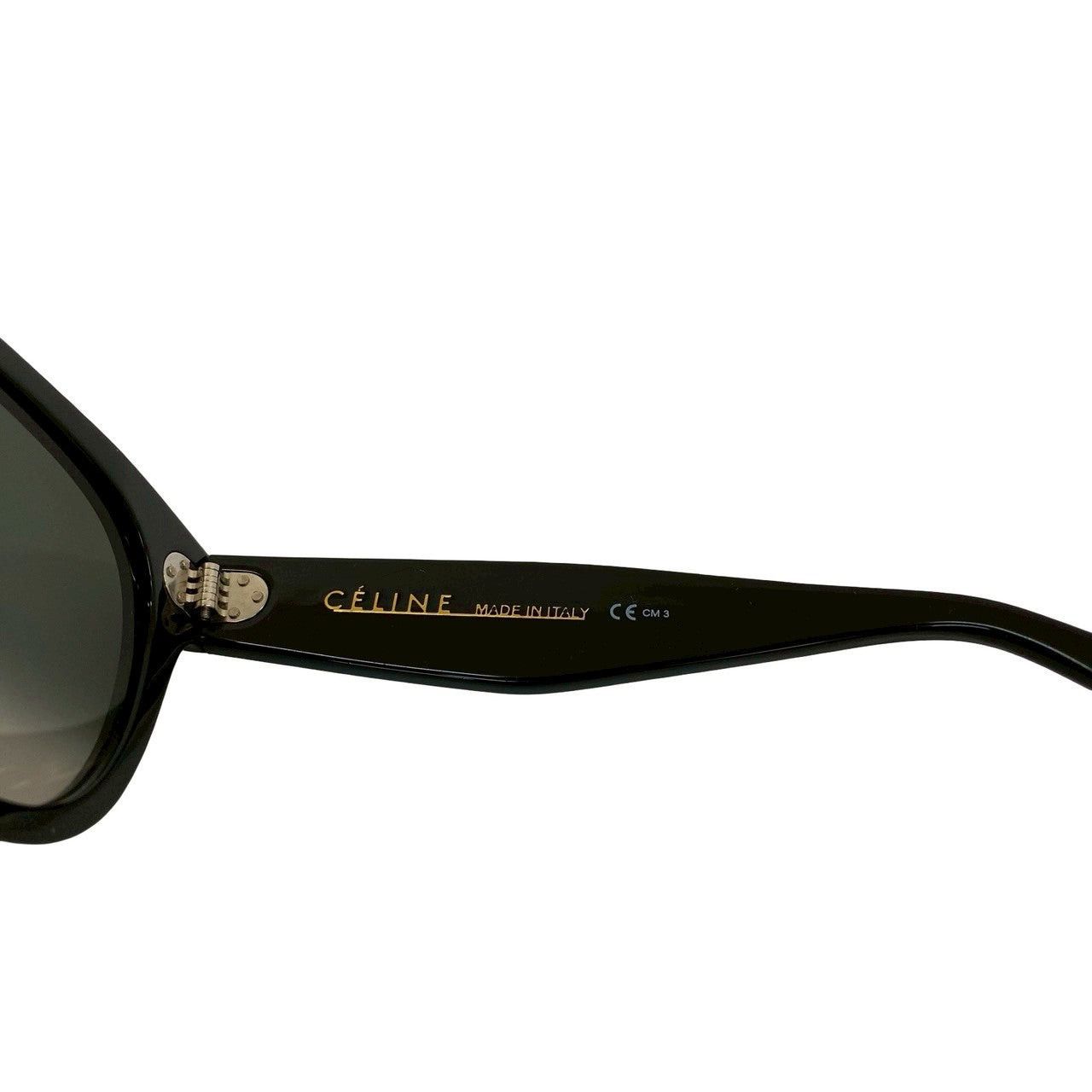Celine Celine Sunglasses Black Plastic Size ONE SIZE - 4 Thumbnail