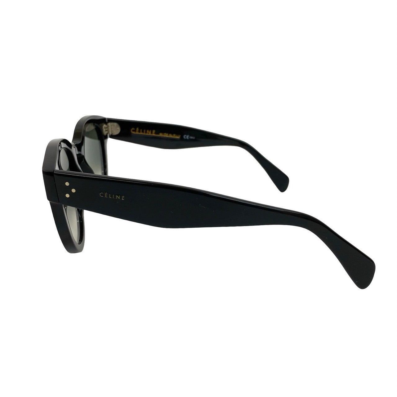 Celine Celine Sunglasses Black Plastic Size ONE SIZE - 6 Thumbnail