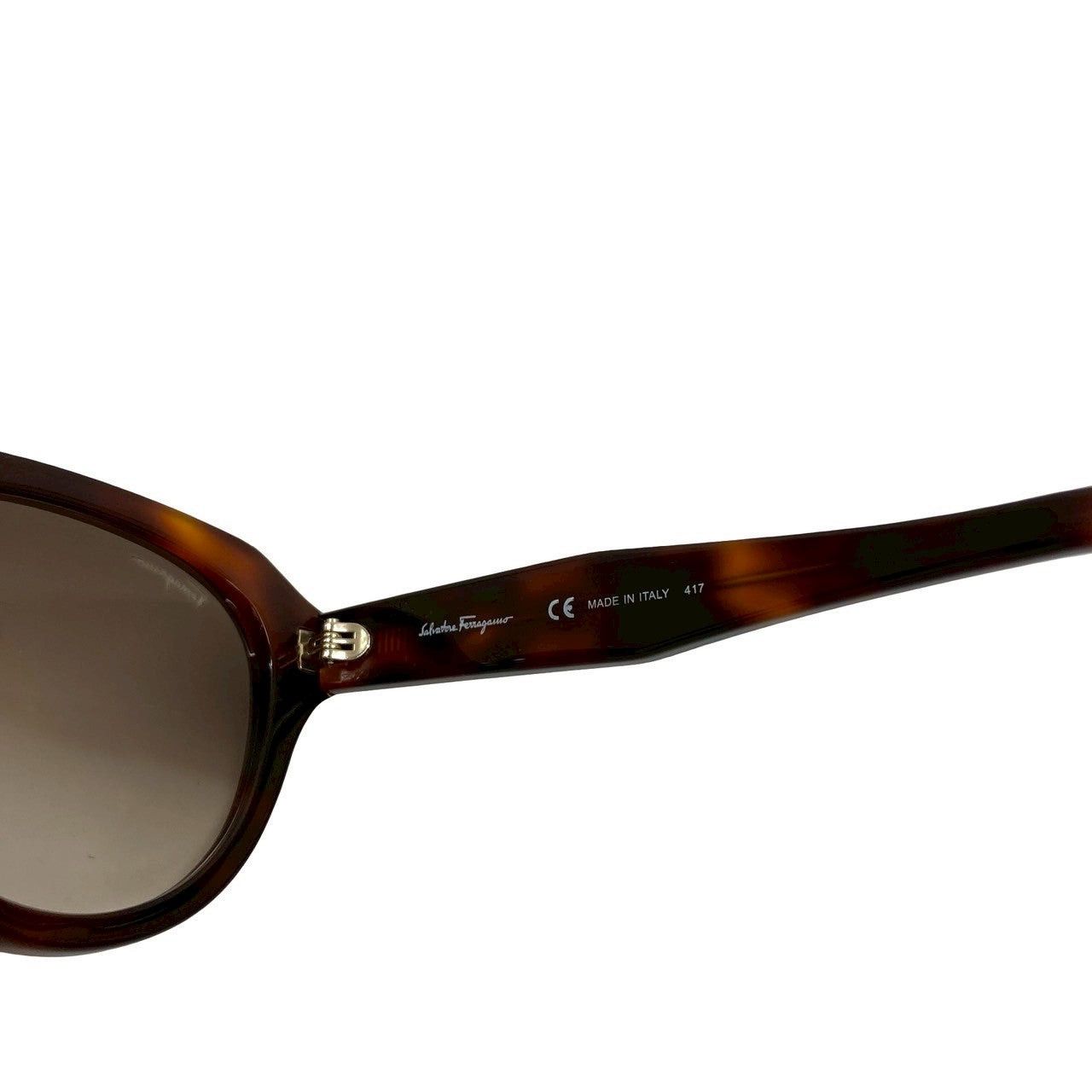Salvatore Ferragamo Salvatore Ferragamo Sunglasses Brown Plastic Size ONE SIZE - 4 Thumbnail