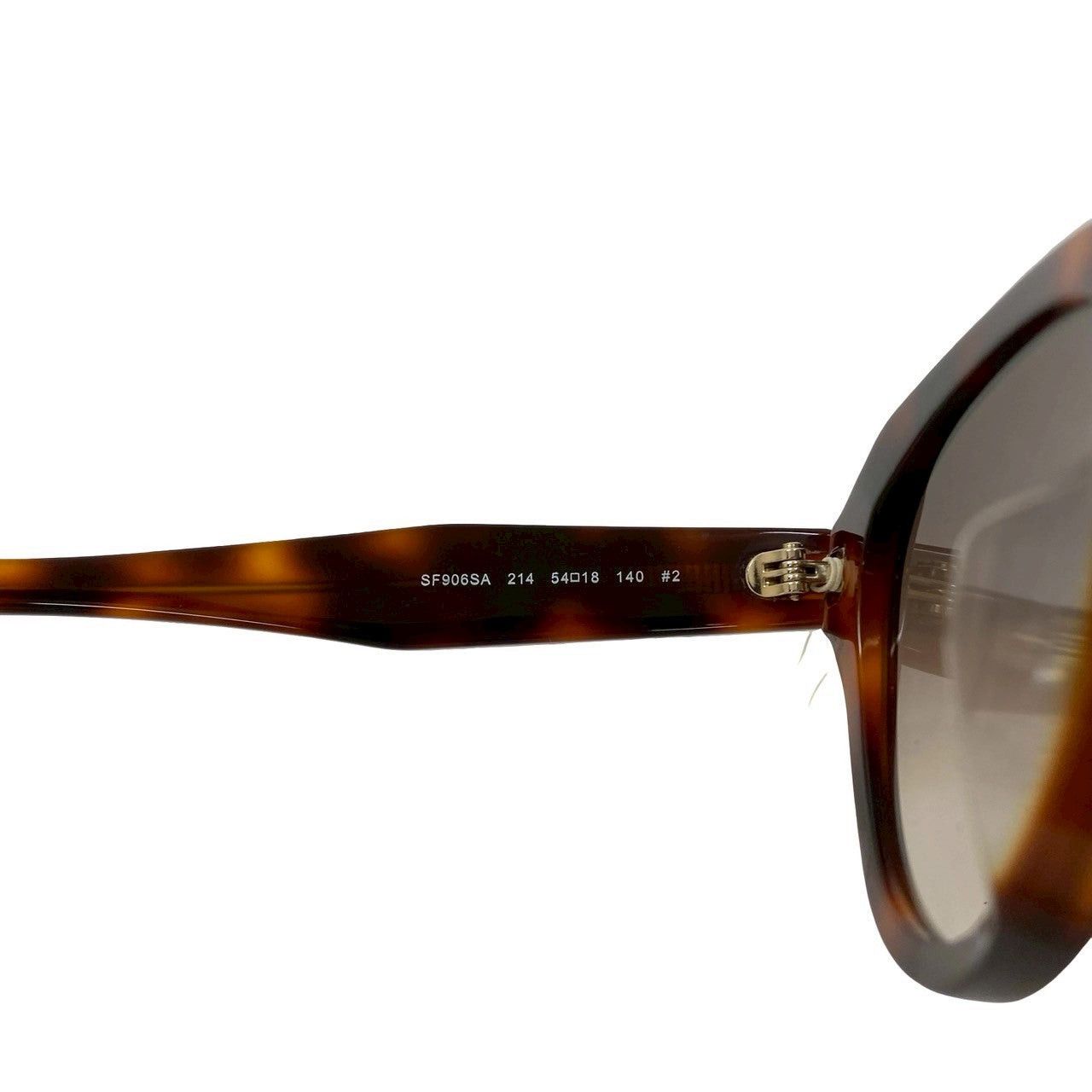 Salvatore Ferragamo Salvatore Ferragamo Sunglasses Brown Plastic Size ONE SIZE - 3 Thumbnail