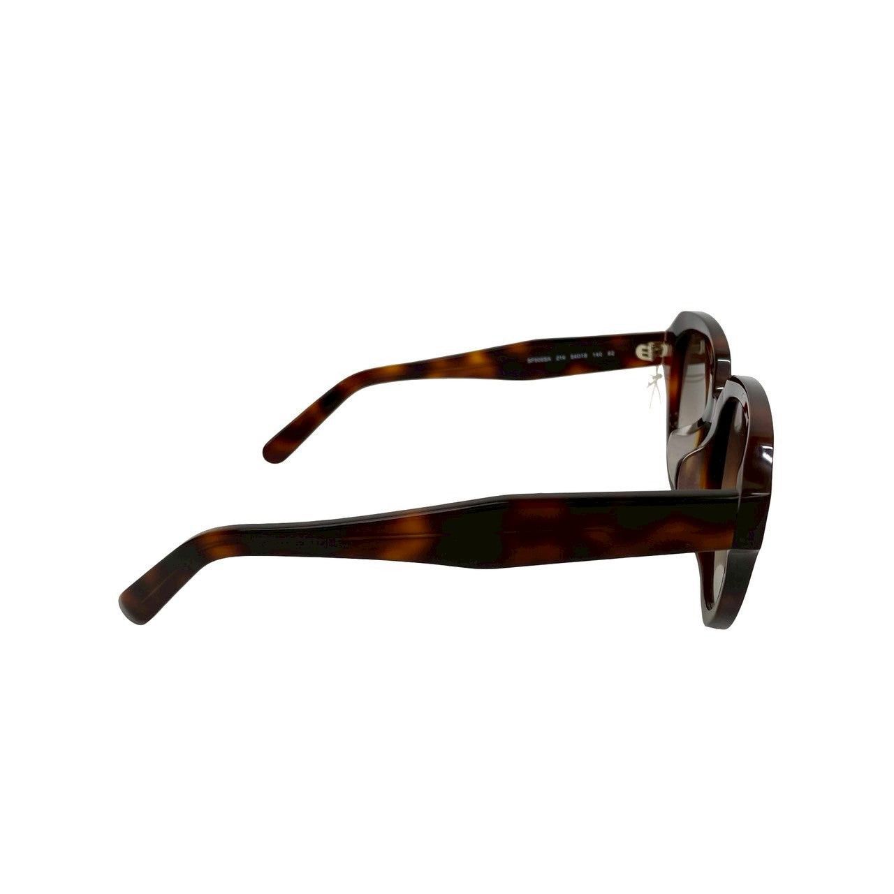 Salvatore Ferragamo Salvatore Ferragamo Sunglasses Brown Plastic Size ONE SIZE - 5 Thumbnail