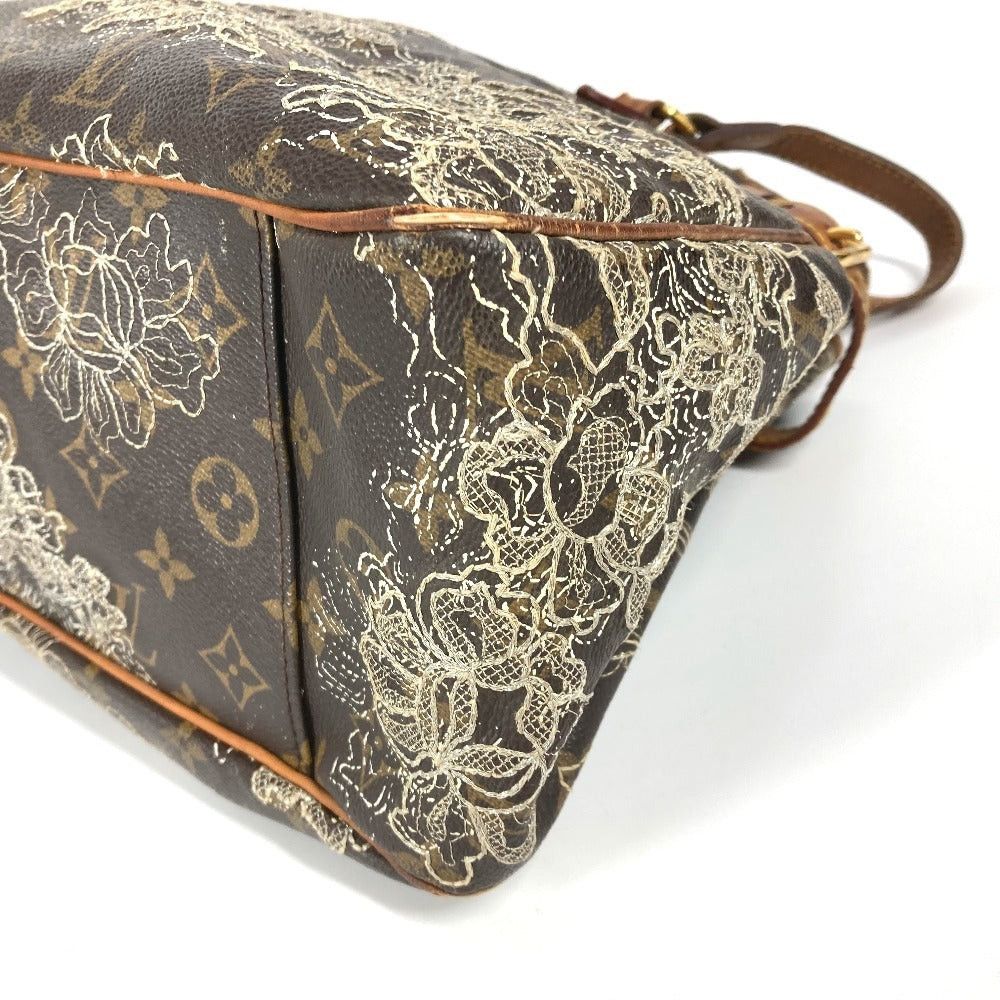 Louis Vuitton Louis Vuitton M95399 Monogram Synthesizer Batignolles Orisontal Tote Bag Briefcase Shawl Shoulder Canvas Women Brown Size ONE SIZE - 6 Thumbnail