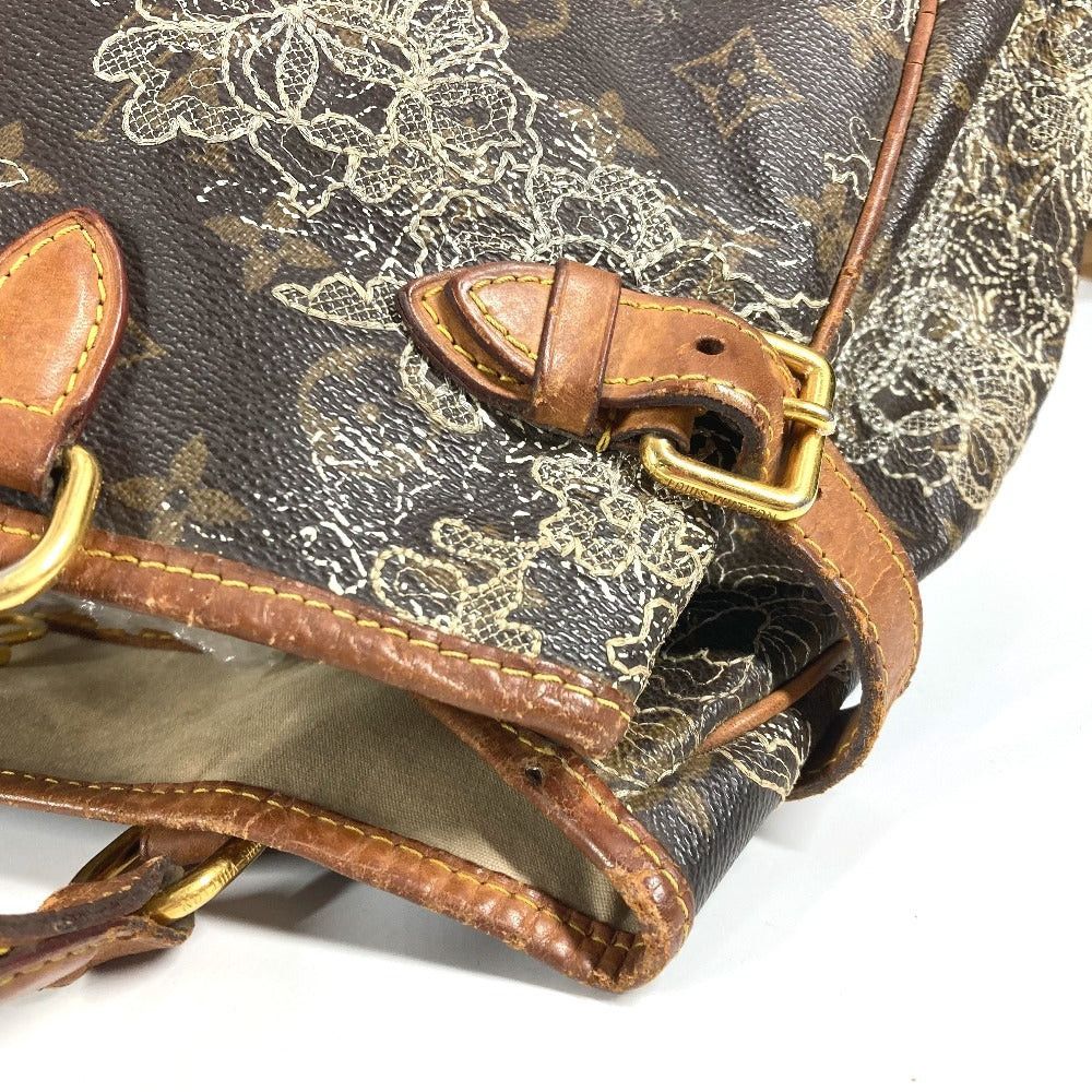 Louis Vuitton Louis Vuitton M95399 Monogram Synthesizer Batignolles Orisontal Tote Bag Briefcase Shawl Shoulder Canvas Women Brown Size ONE SIZE - 8 Thumbnail