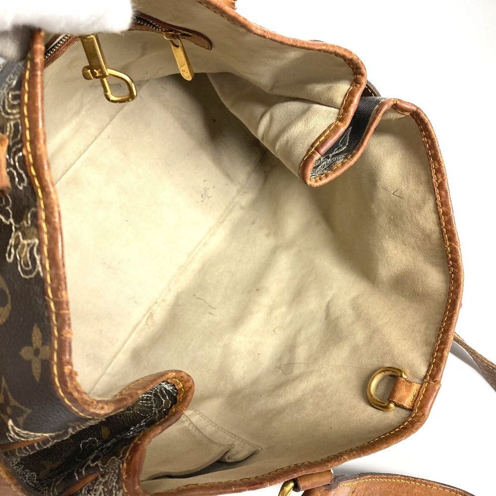 Louis Vuitton Louis Vuitton M95399 Monogram Synthesizer Batignolles Orisontal Tote Bag Briefcase Shawl Shoulder Canvas Women Brown Size ONE SIZE - 12 Thumbnail