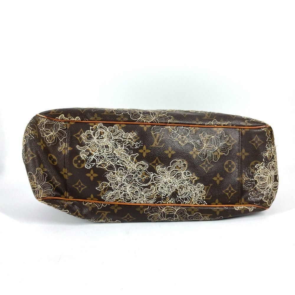 Louis Vuitton Louis Vuitton M95399 Monogram Synthesizer Batignolles Orisontal Tote Bag Briefcase Shawl Shoulder Canvas Women Brown Size ONE SIZE - 5 Thumbnail